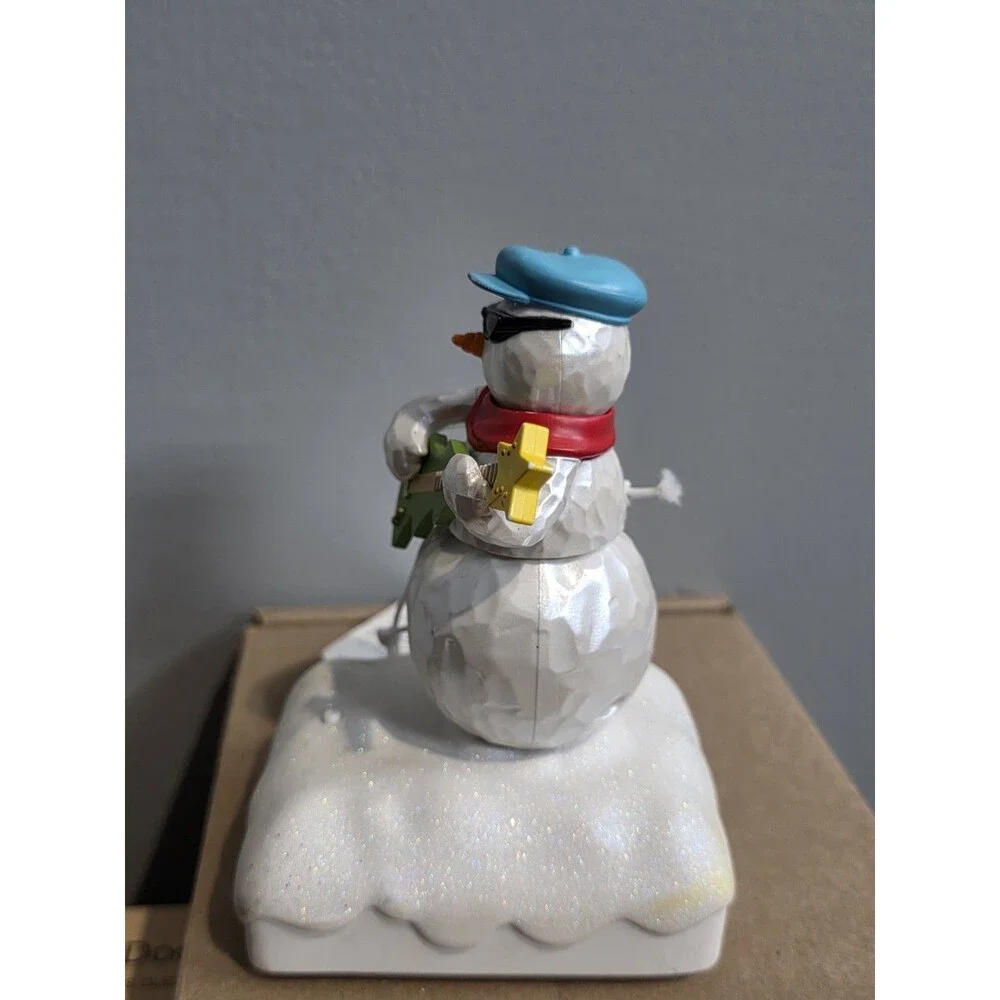 Hallmark Guitar Freddy Snowman Band Wireless Musical Animated Tested Works